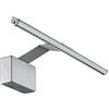 INTEC Applique LED ALCOR in alluminio goffrato a luce calda