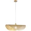 Luce Ambiente e Design Sospensione RHEI a vela singola 60 cm