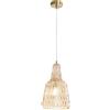 Luce Ambiente e Design Sospensione GALWAY in vetro cristallo sfaccettato