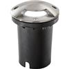 INTEC Faro carrabile HUMMER forma rotonda, acciaio inox