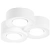 Luce Ambiente e Design Plafoniera ATHEN rotonda in gesso verniciabile
