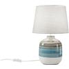 Luce Ambiente e Design Lume APACHE grigio azzurro 1XE27 25X25X39CM