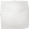 Luce Ambiente e Design Plafoniera CELINE in vetro bianco