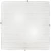 Luce Ambiente e Design Plafoniera CELINE in vetro bianco