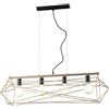 Luce Ambiente e Design Lampadario a sospensione ABRAXAS, quattro luci
