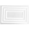 Luce Ambiente e Design Plafoniera LED HYPNOTIC bianca 55W con interruttore CCT 60X40 cm.