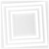 Luce Ambiente e Design Plafoniera LED HYPNOTIC bianca 55W con interruttore CCT 60X40 cm.