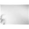MiBYMi Specchio HALO con illuminazione a LED, rettangolare, CCT 3 temperature, pulsante touch dimming