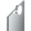 INTEC Applique LED da bagno DIVA con base cromata 4W 3000K 4,5 cm.