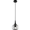 Luce Ambiente e Design Sospensione JAIPUR in metallo con diffusore in vetro