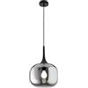 Luce Ambiente e Design Sospensione JAIPUR in metallo con diffusore in vetro