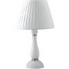 Luce Ambiente e Design Lampada da tavolo ALFIERE nera in vetro soffiato