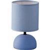 Luce Ambiente e Design Lumetto FURORE in ceramica e paralume in tessuto