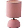 Luce Ambiente e Design Lumetto FURORE in ceramica e paralume in tessuto
