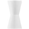 Luce Ambiente e Design Applique CLEPSYDRA in gesso verniciabile