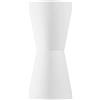 Luce Ambiente e Design Applique CLEPSYDRA in gesso verniciabile
