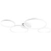 Luce Ambiente e Design Plafoniera LED FREDY 60W, quattro cerchi