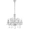 Luce Ambiente e Design Lampadario a sospensione CRISTALLO in vetro con pendenti in cristallo