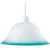 Luce Ambiente e Design Lampadario a sospensione SETTECENTO in vetro con bordo decorato in vari colori