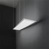 INTEC Pannello LED 40W in alluminio con finitura bianca a doppia emissione di luce 4000K