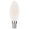 Intec Bulbs Lampadina led LUXA filamento candela bianco E14 6W 680L 35mm