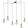 Luce Ambiente e Design Lampadario a sospensione GROOVE (6XE27)