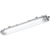 INTEC Plafoniera stagna ATLANTIC per tubi a LED bilampada in PC+PC.