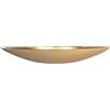 Luce Ambiente e Design Applique LIVIGNO in gesso in foglia Oro o Argento