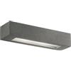 INTEC Applique CANDIDA in cemento grigio