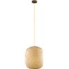 Luce Ambiente e Design Lampadario a sospensione ZEN in bambù naturale