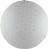 Luce Ambiente e Design Plafoniera ESAGRAM in vetro