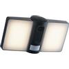 INTEC Proiettore LED Vysor 20W con telecamera di sicurezza con sensore integrata, funzione smart WIFI e VOICE CONTROL