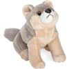 Wild Republic Wild Calls Lupo, Peluche Sonoro, Regalo Per Bambini, Giocattolo Con Imbottitura Realizzata Con Bottiglie Riciclate
