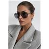 Luigi Occhiali da Sole Aviator Style Neri