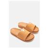 Luigi Flatform Sandali con Dettaglio Metallico V - Cammello