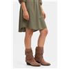 Luigi Stivaletti Cowboy con Frange - Beige Scuro