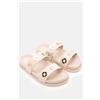 Luigi Sandali Flatform con Decorazioni - Beige