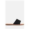Luigi Sandali Flat con Fascia - Nero