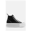 Luigi Sneakers Stivaletti con Plateau - Nero - 38