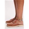 Luigi Mule Loafers Eleganti con Decorazione - Cammello
