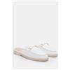 Luigi Mocassini Mules Eleganti - Bianco