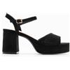 Luigi Sandali con Plateau e Tacco - Nero