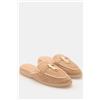 Luigi Mule Loafers Decorati - Beige Scuro