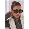 Luigi Occhiali da Sole Aviator Style - Marrone Scuro