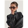 Luigi Occhiali da Sole Aviator Style - Marrone