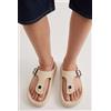 Luigi Infradito con fibbia - Beige scuro