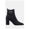 Luigi Stivaletti Chelsea con cinturino decorativo - Nero - 36