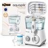 Boston Tech Aquapik® ADVANCED Idropulsore Dentale | Ideale per ortodonzia, impianti, gengive sensibili e placca dentale | Kit sbiancante + 8 ugelli (nasale) | 10 livelli di pressione | Consigliato dai dentisti