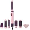 Cecotec Spazzola ad Aria Modellante Multiuso AirGlisse 8in1 CottonCandy | 8 Accessori, 1400W, 110000RPM, Tecnologia Coanda, Elimina l'Effetto Crespo, Tecnologia Ionica, Testine Ceramica e Cheratina