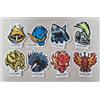 Takara Tomy BEYBLADE X Bey Emblem Sticker Set Completo di 8 Edizione Limitata Takara...
